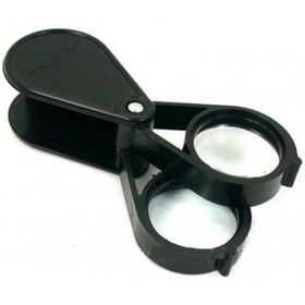 Resim -20x30 2k-30mm Çıft Optik Lens Katlanan Cep Büyüteç. 