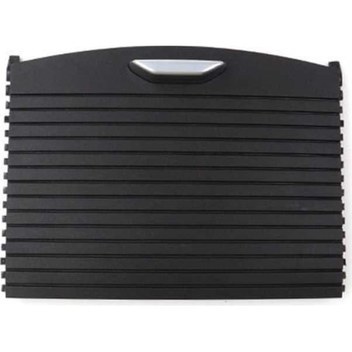 Ulzyvf Sürgülü Stor Perde Panjur Ön Kapağı Bardak Tutucu Siyah