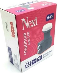 Resim Next Ye-404 Quad Platinum Lnb 4 Çıkışlı 