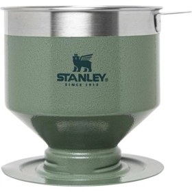 Resim PremiumPort Yüksek Kaliteli Çelik Pour Over Kahve Demleme Aleti, Yeşil Renk 