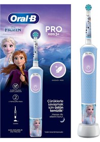 Resim Oral-b Şarjlı Diş Fırçası Vitality Pro Çocuk Frozen 