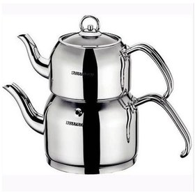 Resim Kahramanlar Karmen Orta Boy Çaydanlık Takımı Çelik 