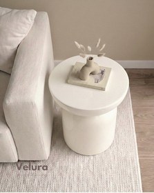 Resim Fargo Mantar Yan Sehpa - Kırık Beyaz Kırık Beyaz 