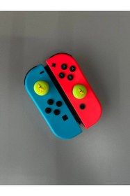 Resim N Switch 1, 2 ve Lite Uyumlu Analog Koruyucu Silikon Joystick Başlık Seti - CLSW3238 - 4’lü Set 