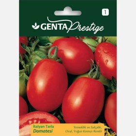 Resim Menashop Metrashop Prestige Italyan Tarla Domates Tohumu Sebze Tohumu 