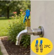 Resim Willowhaven 2 Adet Bakır Vana Karteri Ve 2 Anahtar İle Mutfak Banyo Musluk Yedek Parçası 