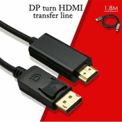 Resim Platoon 1.8 Metre Display Port To Hdmı Kablo V1.1 Dısplay Hdm 