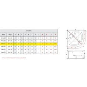 Resim Cellesse Oval Mini Küvet 100*100 