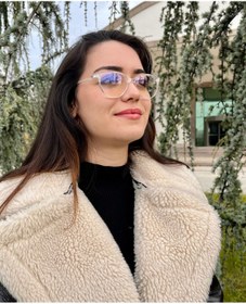 Resim UBK Eyewear Şeffaf Cat Eye Mavi Işık Koruyucu Numarasız Gözlük 