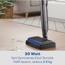 Resim KUMTEL Kablosuz Zemin Temizleme Makinesi HCFC-01 