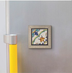Resim İtalyan Deseni Baskılı Mdf Magnet 7x7 268 
