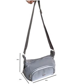 Resim Mygeppetobag Suni Deri Bayan Çapraz Çanta -omuz Çantası Gri 