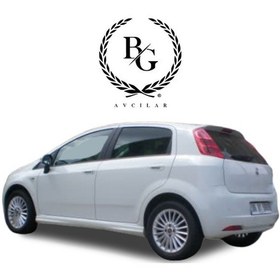 Resim Fiat Punto Yan Marşpiyel Marşbiyel Sağ Sol Set (Plastik) 