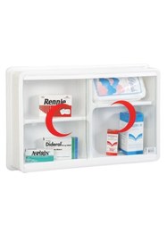 Resim Geseus Çelik Ayna Ecza Dolabı 47x30x10cm PVS Camlı 158 