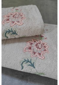 Resim Bambu Yumuşak & Yüksek Su Emici 2'li Banyo Havlu Seti-julia 