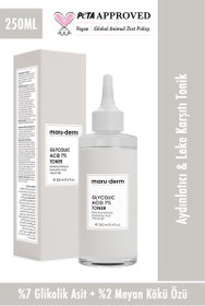 Resim Maruderm glikolik asit %7 aydınlatıcı & leke karşıtı tonik 250 ml 