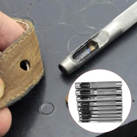 Resim Çubuk Zımba , Delici, Padova. 9 Adet Içi Boş Zımba Seti. 2.5mm'den 10MM'E Kadar 