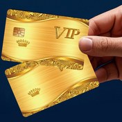 Resim 2 adet Muhteşem Metal VIP Kart Çıkartmaları Bankası Kartı, Kredi Kartı, Debit Kartı, Taşıma Kartı, Oda Anahtarı Kartı, Cilt Çıkartmaları 
