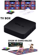 Resim Reidan Android Wife Tv Box Medya Oynatıcı 4k Dans Matı Halısı Hediye Oyun Dans Oyunu Hdm 