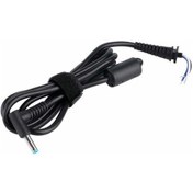 Resim HP Uyumlu Envy Şarj Kablosu Pinli Mavi Uç 3.0Mm X 4.5Mm Not - Siyah 