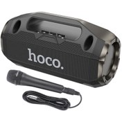 Resim Hoco HA3 Mikrofonlu Bluetooth Kablosuz Hoparlör - Siyah 390110 