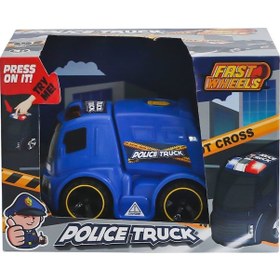 Resim Erdem Toys Sesli ve Işıklı Polis Kamyonu 