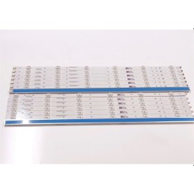 Resim Philips Uyumlu 55PUS6101 55PUS6401 Led Bar Kore Üretimi GJ-2K15-D2P5-550-D712 GJ-2K16-550-D712-S1 