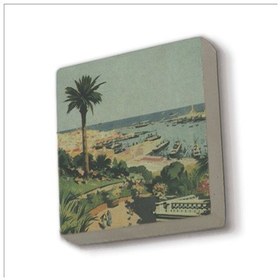 Resim İtalya Görseli Baskılı Taş Magnet 5x5 