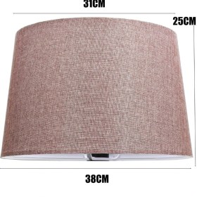 Resim Gül Kurusu Lambader Şapkası, Şık ve Modern Dekoratif Aydınlatma Seçeneği 