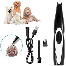 Resim Soulader Evcil Hayvan Tıraş Makinesi Şarj Edilebilir Kedi Köpek Kuaför Bakım Seti Düşük Sesli Pati Tüy Kesme Aparatı Kulak Göz Çevresi Güvenlikli Kırpma Aleti 