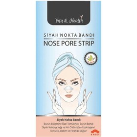 Resim Vita&Health Siyah Nokta Temizleme Bandı 6'lı 