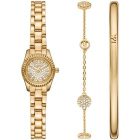 Resim Michael Kors Mk4944set Kadın Kol Saati Ve Bileklik Seti Altın 