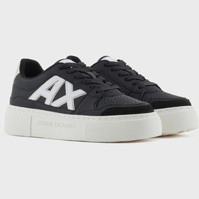 Resim Armani Exchange Bayan Ayakkabı Xdx147 Xv830 T780 Siyah-gold Siyah-gold Siyah - Altın 