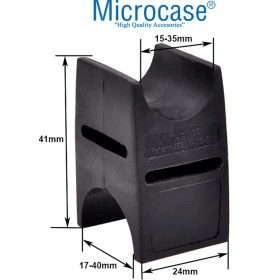 Resim Microcase Çift Yönlü Çok Amaçlı Kullanım Başlık Cırtlı Tutucu - AL5179 