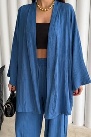 Resim R-Style KİMONO ŞALVAR PANTOLON TAKIM 