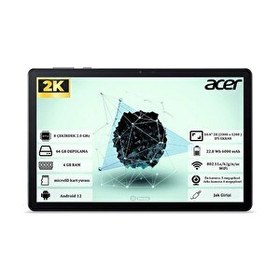 Resim Acer Iconia Tab P10 4 GB Ram 64 GB 10.4'' 2K (2000 x 1200 ) IPS Yeni Nesil Android Tablet NT.LFQEY.001 