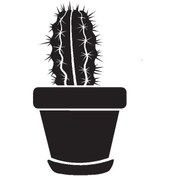 Resim Saksı Çiçeği Kaktüs Tip 5 50x85 Cm Lcst Lcst 