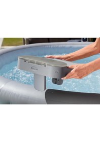 Resim Lay-z-spa 60337 Dördü Bir Arada Tepsi, Spa Aksesuarı Gri 