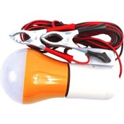 Resim 12 V -5 W - 4 Mt Seyyar Led Ampul Anahtarlı Farklı Renkli Ürün 