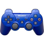 Resim Sony Playstation Ps3 Oyun Kolu Mavi Şarj Kablosu Ile Birlikte 
