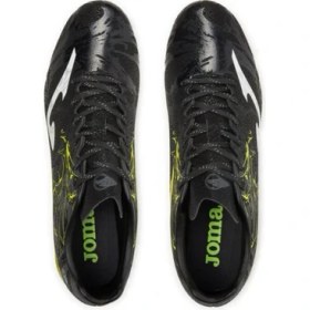 Resim Joma Supercopa 2 Yarı Prof Black Lemon Fluor Fırm Ground Krampon 