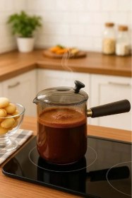 Resim River World Cezve Cam 550 Ml 