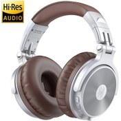 Resim Lasonstiges Gümüş Oneodio Bluetooth Kulaklıklar Kulak Üstü Stereo Kablolu Kablosuz Kulaklık Bluetooth 5.2 Cvc8.0 Mikrofonlu Telefon Aac Kodu 110h 