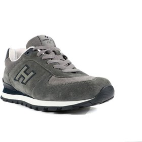 Resim Hammer Jack Peru 102 19250-M Gri Erkek Hakiki Deri Spor Ayakkabı 