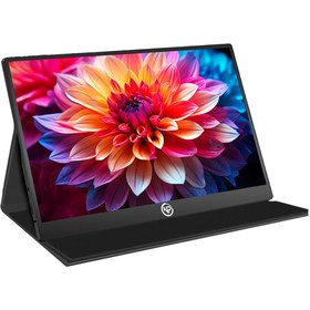 Resim NPO Npm6 15.6" Ips Fhd 5ms 60hz Type-c Telefon Ve Oyun Konsolu Uyumlu Metal Kasa Taşınabilir Monitör 