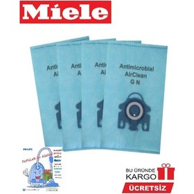 Resim Miele Uyumlu Gn Antimikrobiyal Toz Torbası 4'Lü Paket 