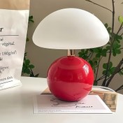 Resim Modern LED mantar masa lambası, USB takılabilir kullanım, çoklu renk seçenekleri, oda/oturma odası/yemek odası/ salonu için uygun, dekoratif ışıklar, atmosfer ışıkları, iyi tatil hediyeleri 