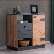 Resim Setay Şifonyer, Milas Dolaplı 2 Çekmeceli Şifonyer 