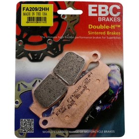 Resim 2014-2018 Bmw R 1200 Rt Arka Fren Balatası Ebc Fa209/2Hh Sinterli 