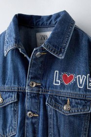 Resim Argün kidss Unisex Model Denim Kot Ceket 